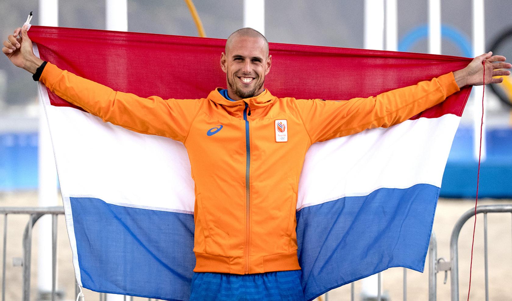 Dorian van Rijsselberghe  windsurfen Olympische Spelen Rio