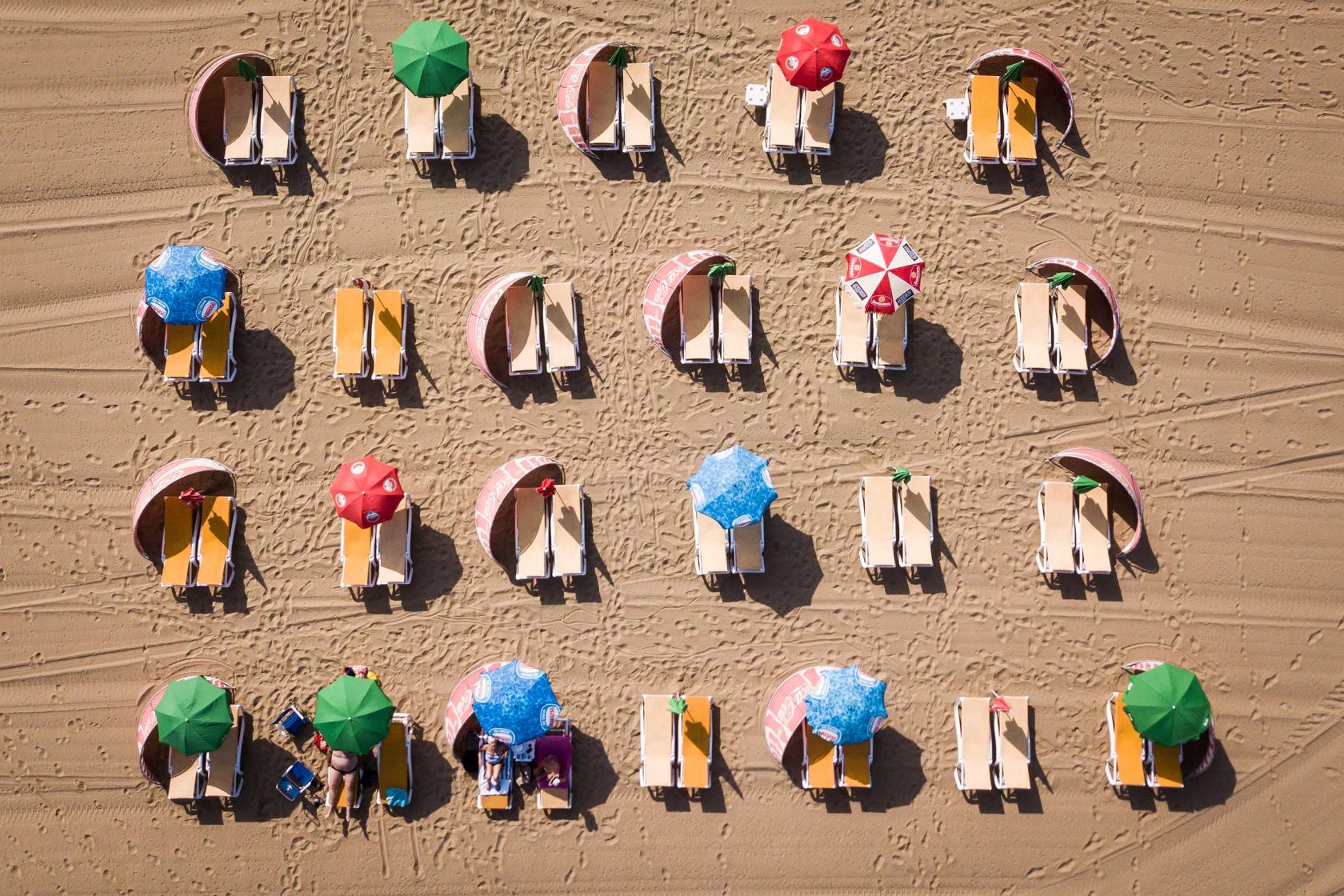 dronefotografie stand scheveningen