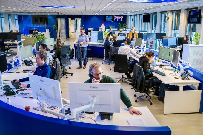 ANP-redactie in 2019. Foto: Kees van de Veen