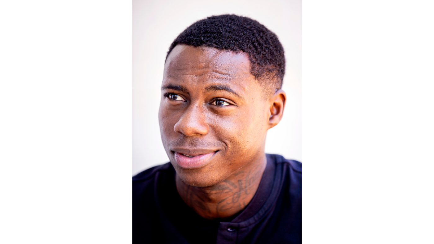 Portret van Quincy Promes als international tijdens het trainingskamp van het Nederlands elftal in L