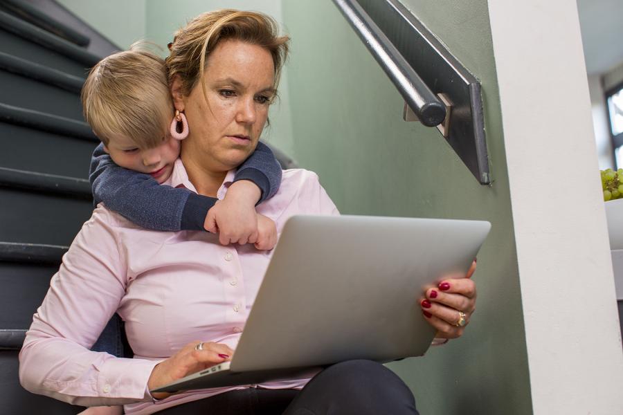 thuiswerken ouders